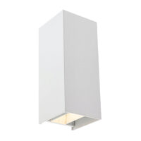 Aplica exterior IP54 LED il direct/indirect alb mat 2x5W, 2700K-4000K, Sonny 90635 Smarter