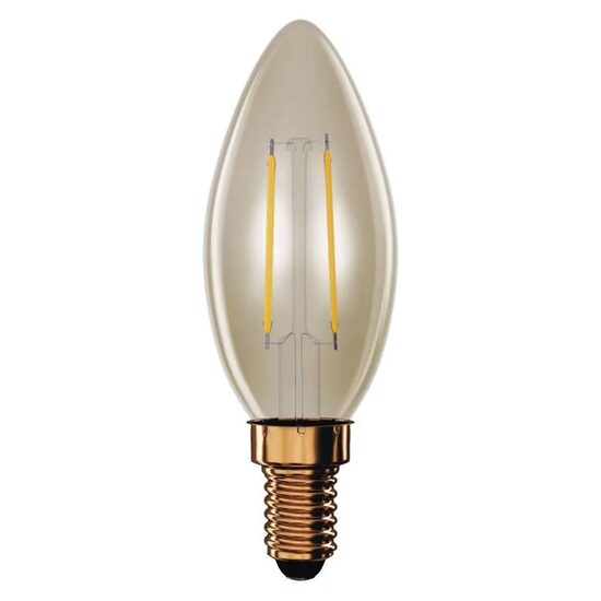 Bec LED Vintage lumanare, E14, lumina calda 2200K, 2.5W, 225lm, 25000 h functionare, garantie 3 ani, Emos Z53012
