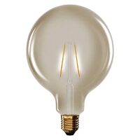 Bec LED Vintage G125, E27, lumina calda 2200K, 4.5W, 420lm, 25000 h functionare, garantie 3 ani, Emos Z58032