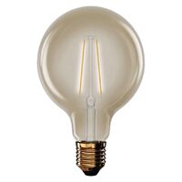 Bec LED Vintage G95, E27, lumina calda 2200K, 4.5W, 420lm, 25000 h functionare, garantie 3 ani, Emos Z52032