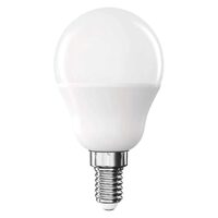 Bec LED miniglob, E14, lumina neutra 4000K, 2.5W, 350lm, 30000 h functionare, garantie 3 ani, Emos ZQ1D13