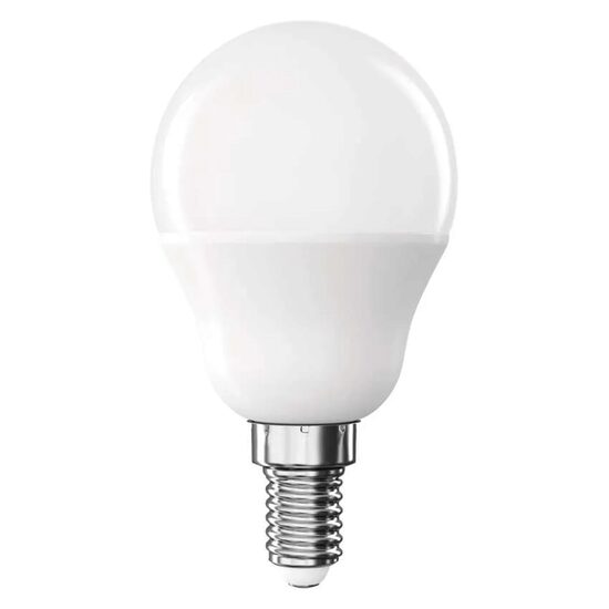 Bec LED miniglob, E14, lumina neutra 4000K, 2.5W, 350lm, 30000 h functionare, garantie 3 ani, Emos ZQ1D13