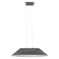 Lustra moderna Akira gri fonoabsorbanta LED 12W/1478lm/3000K, 01-3526 Redo