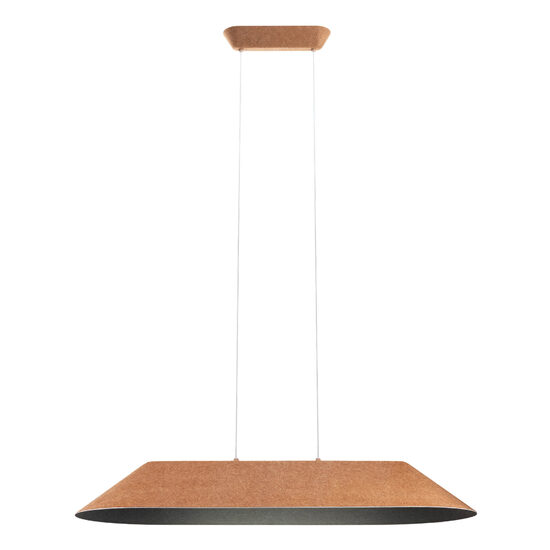 Lustra moderna Akira cafenie fonoabsorbanta LED 23.5W/2726lm/2700K, 01-4104 Redo