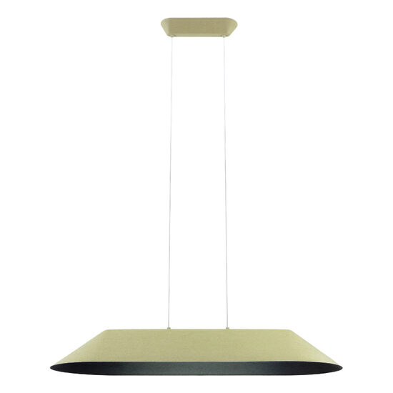 Lustra moderna Akira verde fonoabsorbanta LED 23.5W/2726lm/2700K, 01-4105 Redo