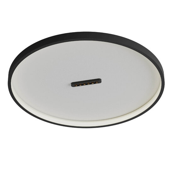 Plafoniera moderna Button neagra dimm. LED 52W/7261lm/3000K, 01-3832 Redo