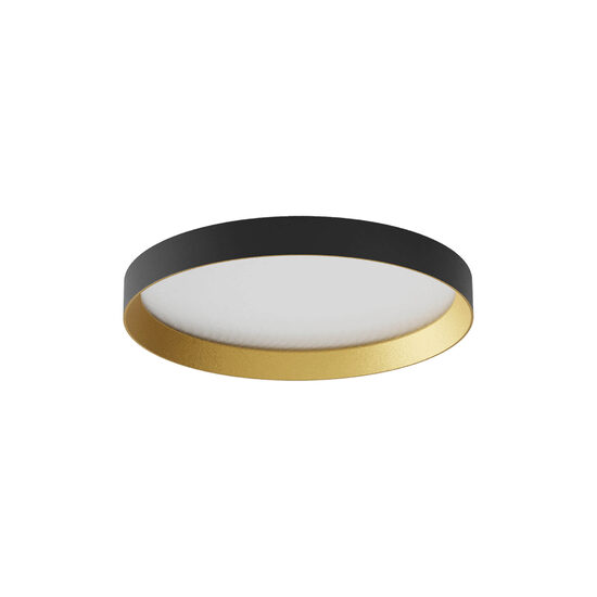 Plafoniera Dama neagra-aurie LED 30W/3806lm 3000K/4000K/5000K D35, 01-3749 Redo