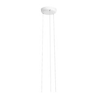 Accesoriu alb montaj suspendat plafoniere Dip CS3RD190WH Redo