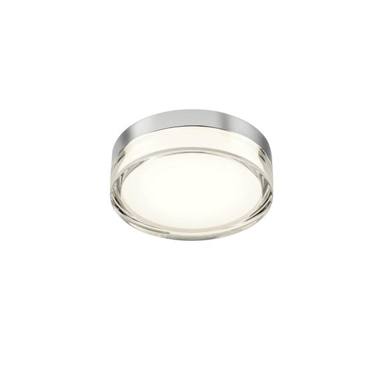Aplica/Plafoniera moderna baie IP54 Frisbi crom LED 8W/812lm/4000K, 01-3726 Redo