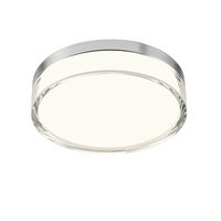 Aplica/Plafoniera moderna baie IP54 Frisbi crom LED 12W/3000K/4000K, 01-3727 Redo