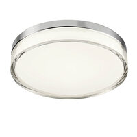 Aplica/Plafoniera moderna baie IP54 Frisbi crom LED 18W/3000K/4000K, 01-3728 Redo