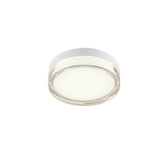 Aplica/Plafoniera moderna baie IP54 Frisbi alba LED 8W/768lm/3000K, 01-3729 Redo