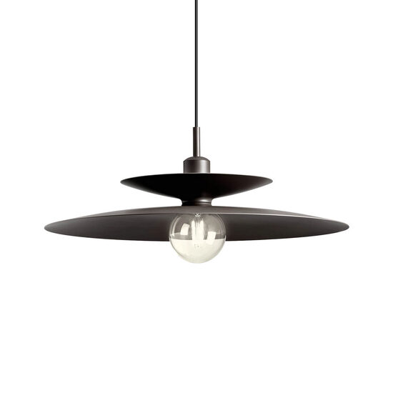 Lustra moderna Gunnar neagra 1xE27/42W, 01-3051 Redo