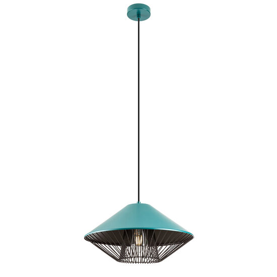 Lustra moderna Grill verde grilaj decorativ metalic 1xE27/42W, 01-3006 Redo