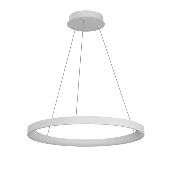 Lustra Iconic alba-alb LED 50W, 6252lm/6288lm 3000K/4000K, 01-3911 Redo