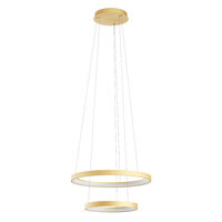 Lustra Iconic aurie-alb LED 80W 9622lm/9655lm 3000K/4000K, 01-3918 Redo