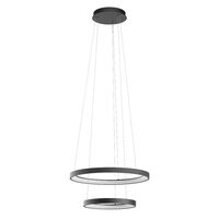Lustra Iconic neagra-alb LED 80W 9622lm/9655lm 3000K/4000K, 01-3919 Redo