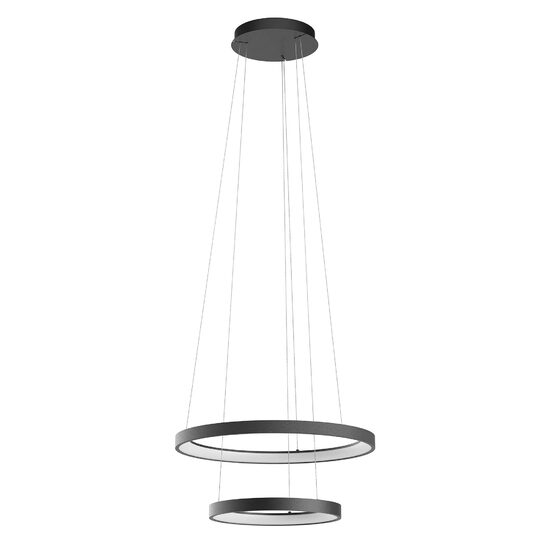 Lustra Iconic neagra-alb LED 80W 9622lm/9655lm 3000K/4000K, 01-3919 Redo