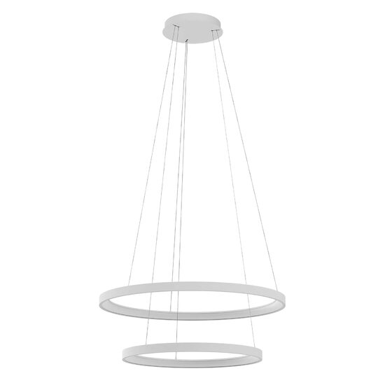 Lustra Iconic alba-alb LED 110W 13242lm/13280lm 3000K/4000K, 01-3920 Redo