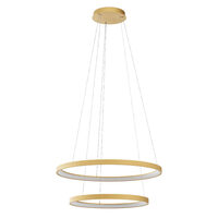 Lustra Iconic aurie-alb LED 110W 13242lm/13280lm 3000K/4000K, 01-3921 Redo