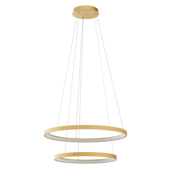 Lustra Iconic aurie-alb LED 110W 13242lm/13280lm 3000K/4000K, 01-3921 Redo