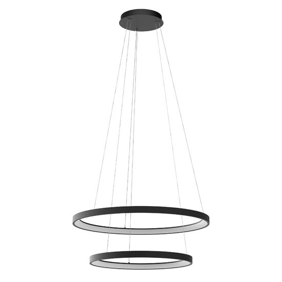 Lustra Iconic neagra-alb LED 110W 13242lm/13280lm 3000K/4000K, 01-3922 Redo