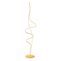 Lampadar modern Impuls auriu dimmabil LED 36W/3960lm/3000K, 01-3625 Redo