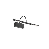 Aplica/lampa de tablou negru mat LED 6W/661lm/3000K, Kendo 01-3465 Redo