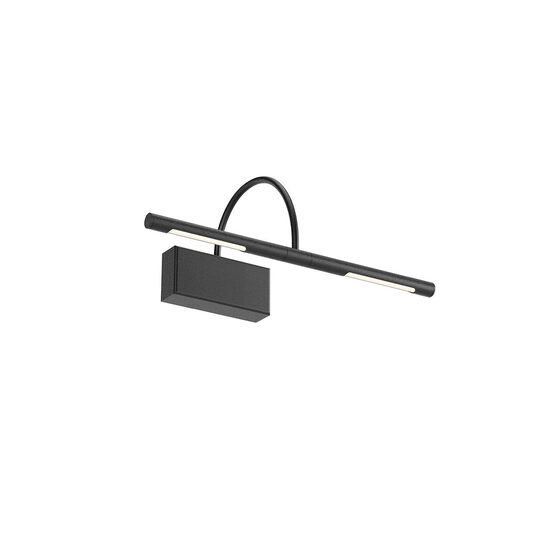 Aplica/lampa de tablou negru mat LED 6W/661lm/3000K, Kendo 01-3465 Redo
