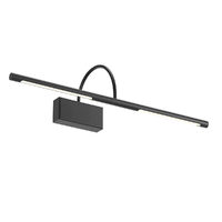 Aplica/lampa de tablou negru mat LED 11W/1145lm/3000K, Kendo 01-3467 Redo