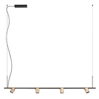 Lustra moderna cafenie LED 25W/2185lm/27000K, Kobe 01-4214 Redo