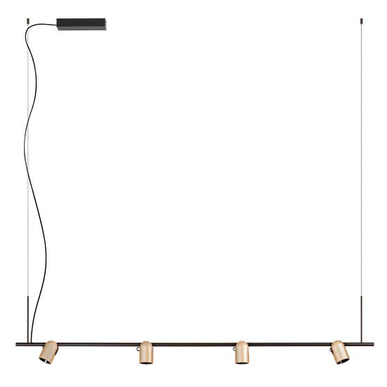 Lustra moderna cafenie LED 25W/2185lm/27000K, Kobe 01-4214 Redo