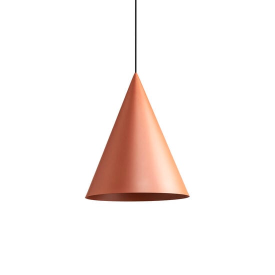 Lustra moderna conica teracota mat 1xE27, Konos 01-3023 Redo