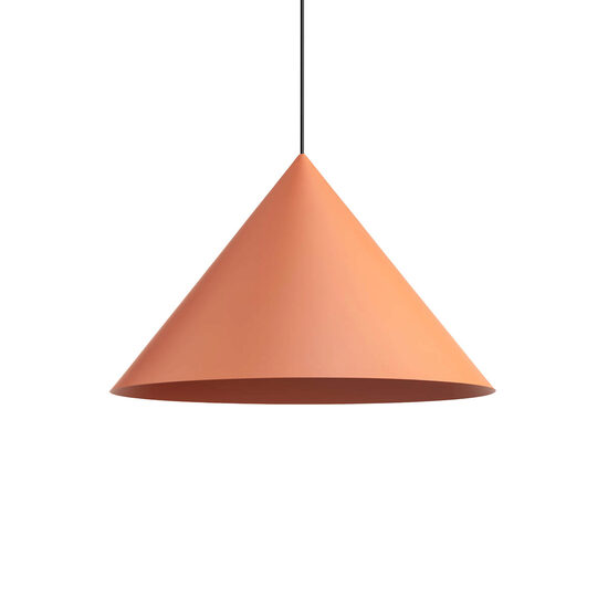 Lustra moderna conica teracota mat 1xE27, Konos 01-3027 Redo
