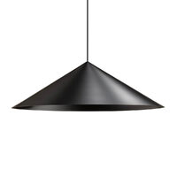 Lustra moderna conica negru mat 1xE27, Konos 01-3033 Redo