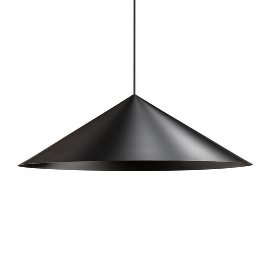 Lustra moderna conica negru mat 1xE27, Konos 01-3033 Redo