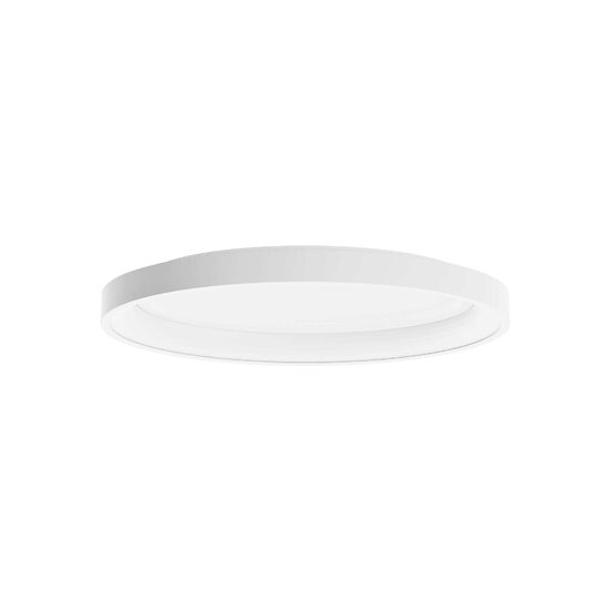 Plafoniera moderna ovala finisata alb mat LED 40W/3000-4000K, Nobu 01-3803 Redo