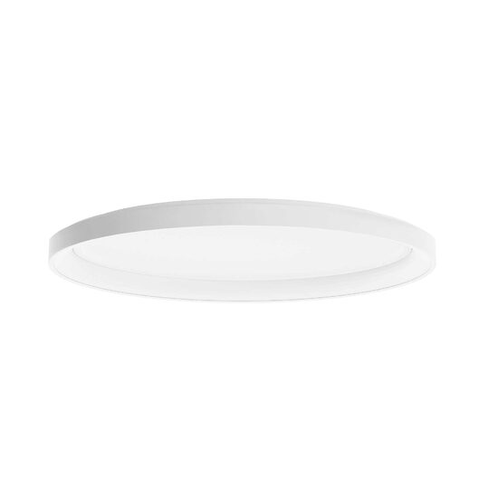 Plafoniera moderna ovala finisata alb mat LED 60W/3000-4000K, Nobu 01-3806 Redo