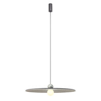 Lustra fonoabsorbanta gri inchis/gri LED 7W/621lm/3000K, Nuwa 01-3535 Redo