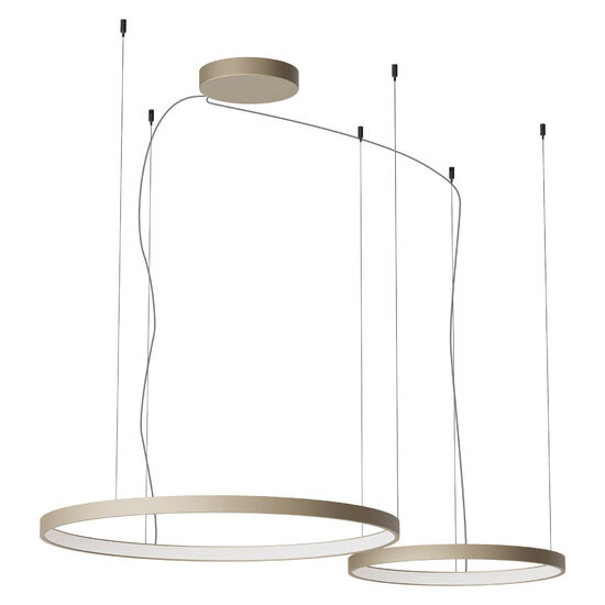 Lustra moderna LED 98W/2700K-3000K-4000K, Orion 01-3878 Redo