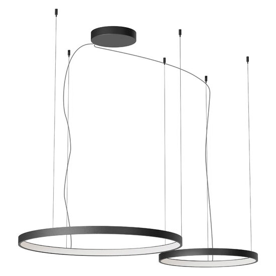 Lustra moderna LED 98W/2700K-3000K-4000K, Orion 01-3878 Redo