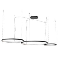 Lustra moderna LED 176W/2700K-3000K-4000K, Orion 01-3885 Redo