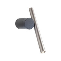 Aplica/spot moderna negru mat/nichel mat LED 8.3W/805lm/3000K, Praxi 01-3982 Redo