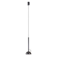 Lustra moderna negru mat fixare magnetica LED 9W/684lm/3000K, Raven 01-3846 Redo