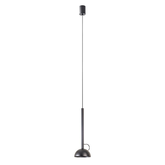 Lustra moderna negru mat fixare magnetica LED 9W/684lm/3000K, Raven 01-3846 Redo