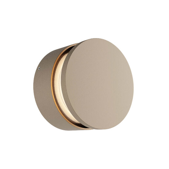 Aplica moderna cafea argintie LED 11W/1265lm/3000K, Runde 01-3945 Redo