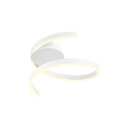 Plafoniera moderna robusta alb mat LED 27W/3000K-4000K-6000K, Scroll 01-4007 Redo