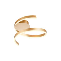 Plafoniera moderna robusta bronz mat LED 27W/3000K-4000K-6000K, Scroll 01-4008 Redo