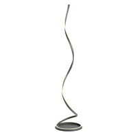 Lampadar modern negru mat LED 30W/3000K-4000K-6000K, Scroll 01-4283 Redo