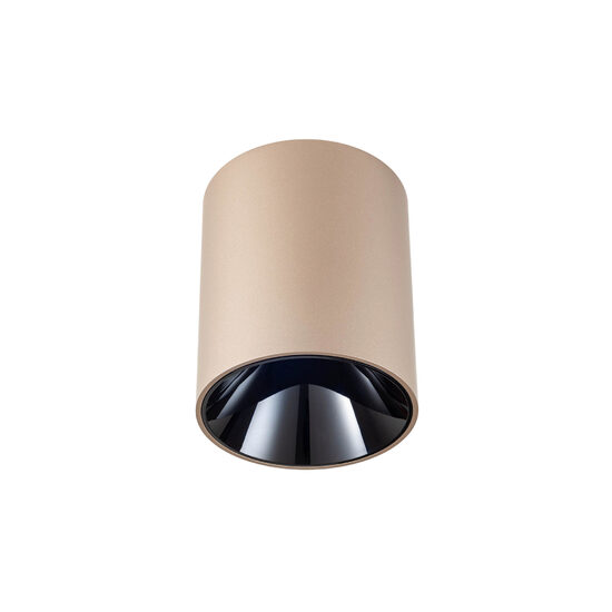 Plafoniera (Spot) moderna cafea argintie LED 15.5W/1450lm/3000K, Takto 01-3658 Redo